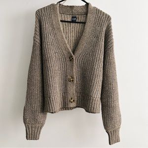 GAP - Chunky Knit Cardigan (Brown)